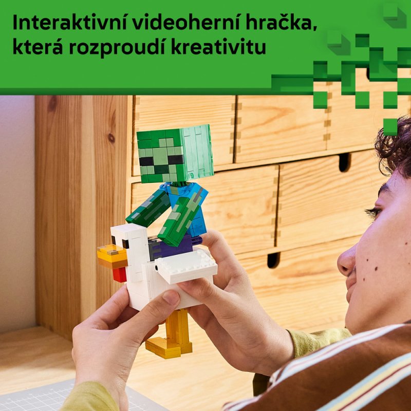 LEGO® Minecraft® 21582 Kuřecí žokej