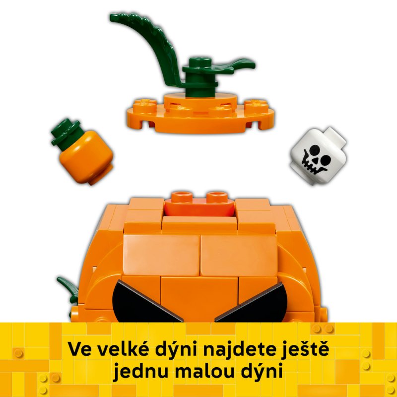 LEGO® 40822 Pick-up s halloweenskými dýněmi