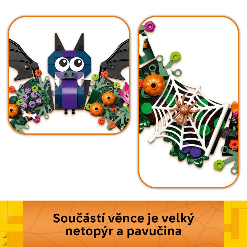 LEGO® 40825 Halloweenský věnec