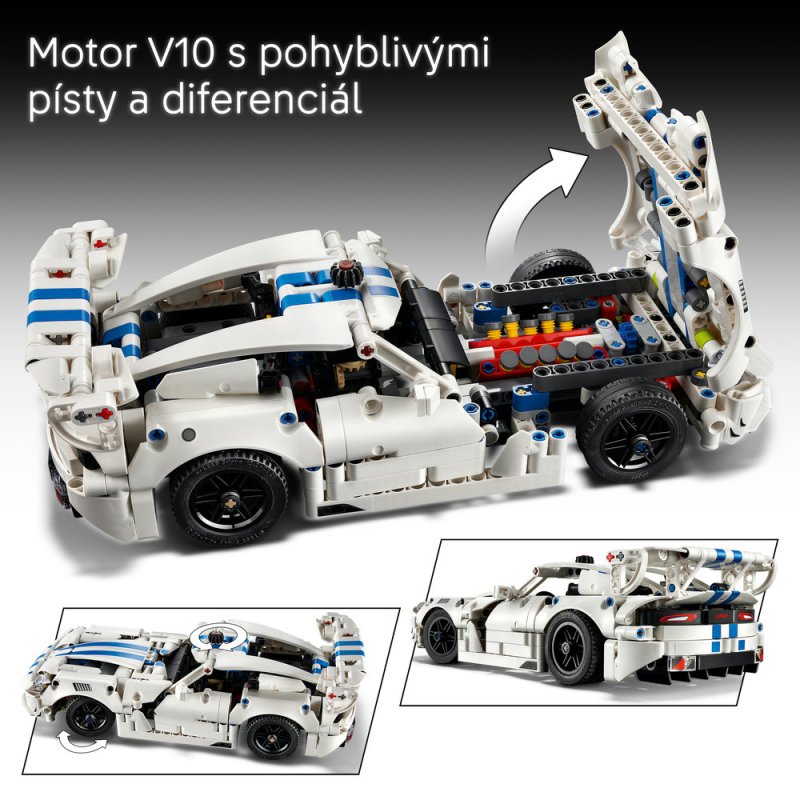 LEGO® Technic 42234 Sportovní auto Dodge Viper GTS-R