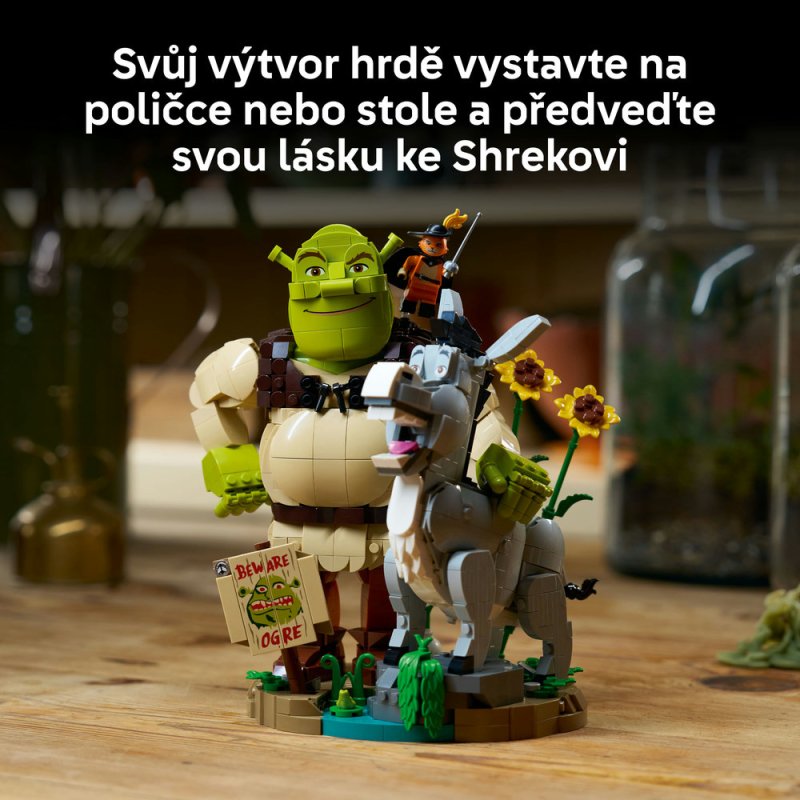 LEGO® Shrek 72423 Shrek, Oslík a Kocour v botách