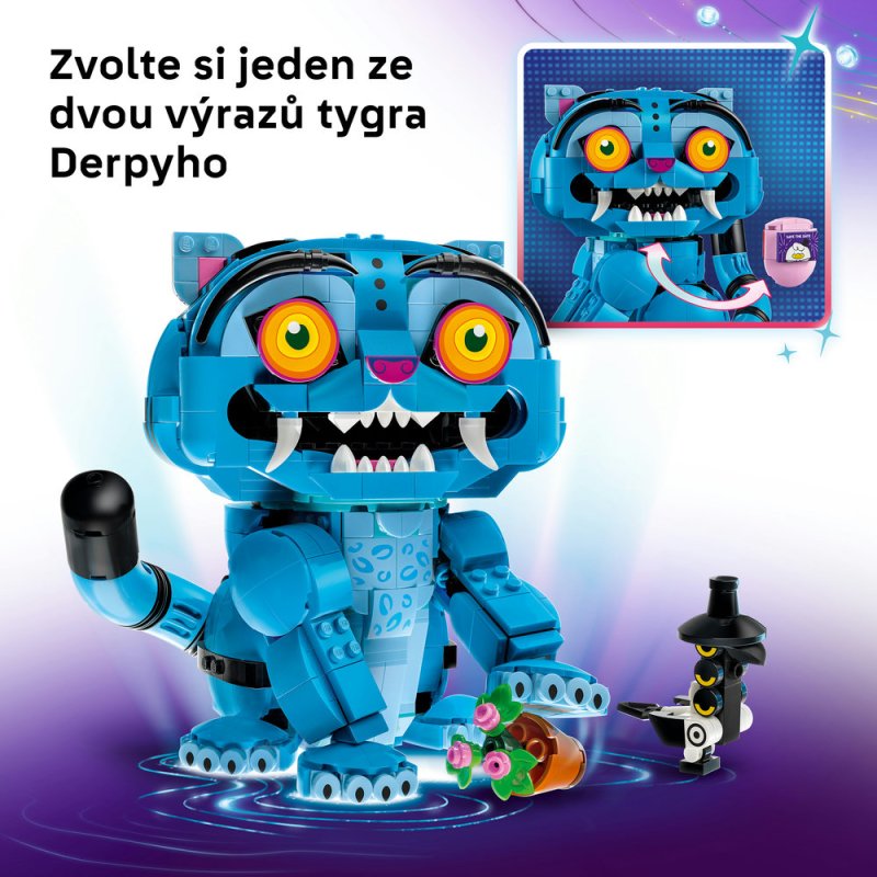 LEGO® KPop Demon Hunters 72537 Tygr Derpy a ptáček Sussie