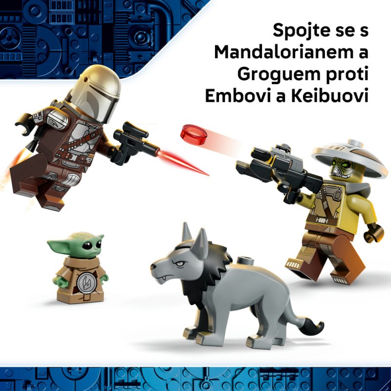 LEGO® Star Wars™ 75451 Souboj se strážným droidem v paláci Hutta