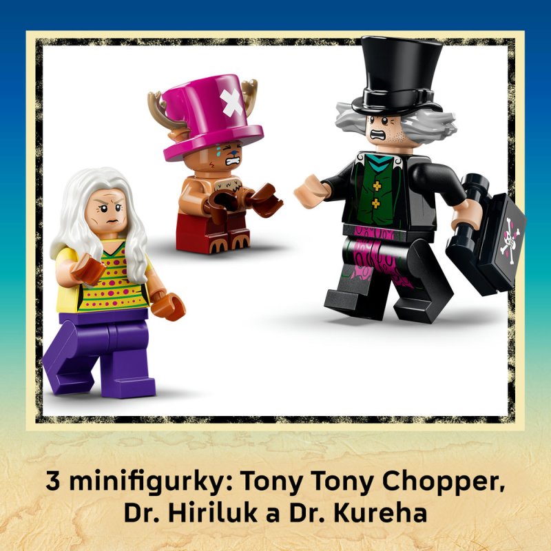 LEGO® ONE PIECE 75641 Úkryt Dr. Hiriluka