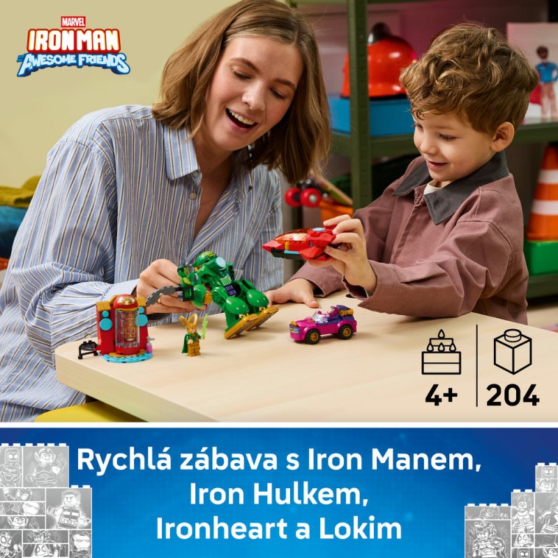 LEGO® │ Marvel 11211 Loki vs. Iron Manův tým