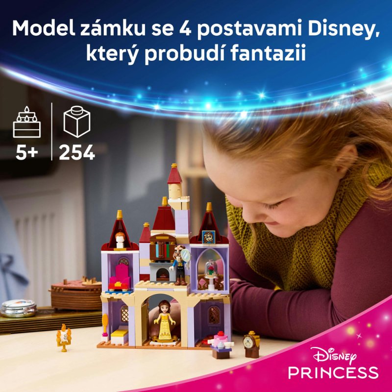 LEGO® │ Disney 43289 Kráska a zvíře: Začarovaný zámek