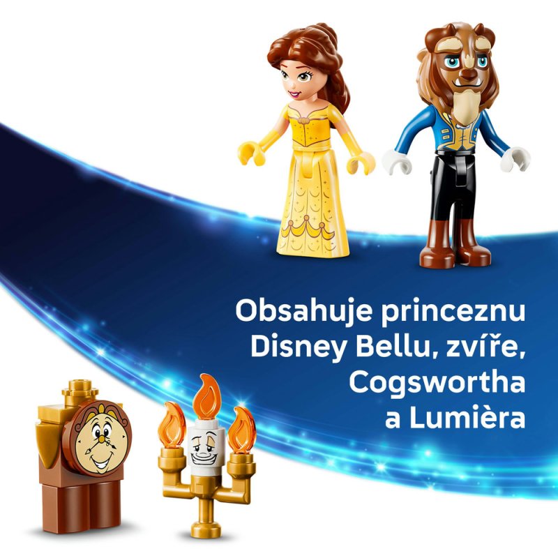 LEGO® │ Disney 43289 Kráska a zvíře: Začarovaný zámek