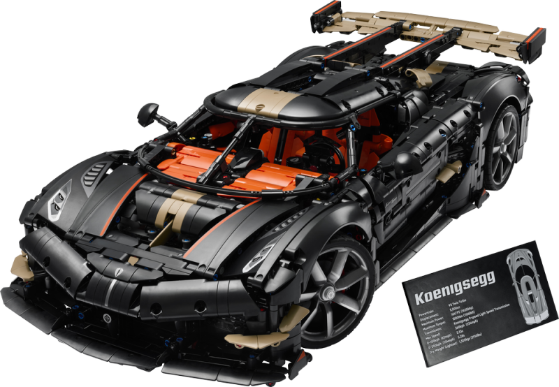 LEGO® Technic 42232 Megacar Koenigsegg Sadair's Spear