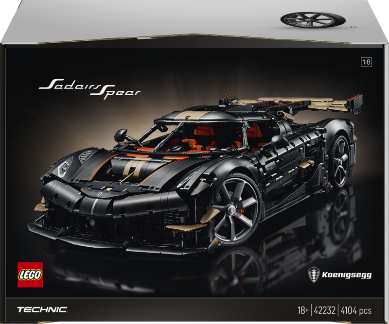 LEGO® Technic 42232 Megacar Koenigsegg Sadair's Spear
