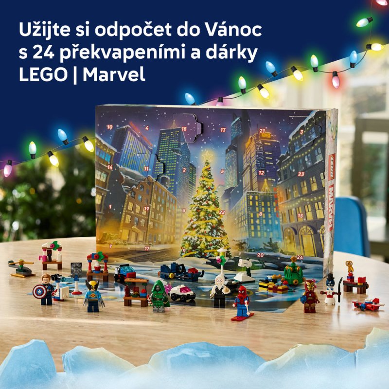 LEGO® │ Marvel 76340 Adventní kalendář 2026