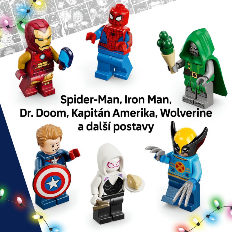LEGO® │ Marvel 76340 Adventní kalendář 2026