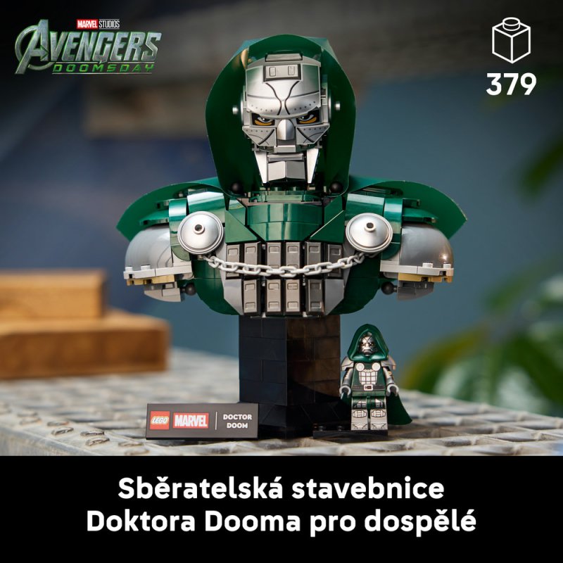 LEGO® │ Marvel 76345 Busta Doktora Dooma