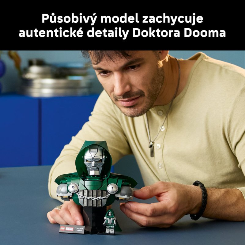 LEGO® │ Marvel 76345 Busta Doktora Dooma