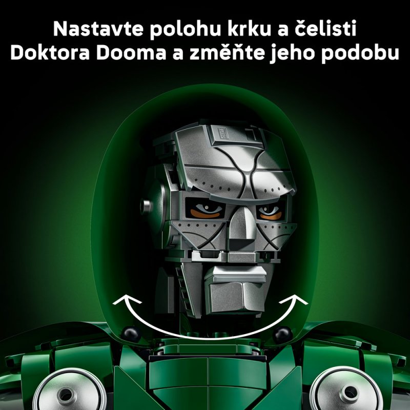 LEGO® │ Marvel 76345 Busta Doktora Dooma