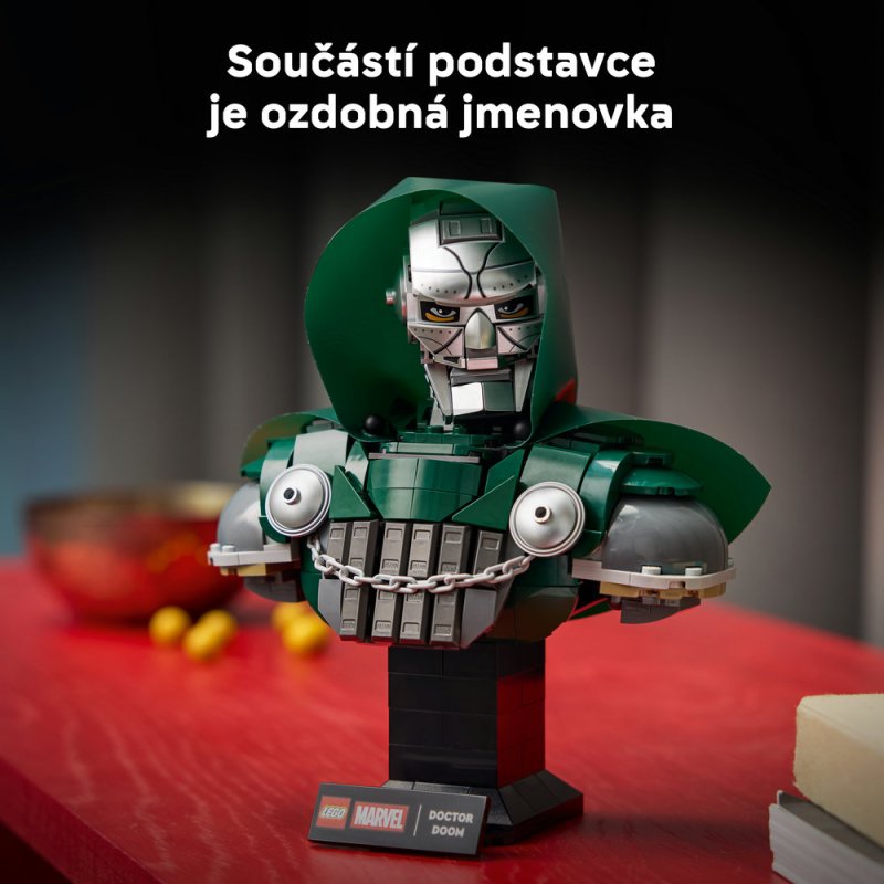 LEGO® │ Marvel 76345 Busta Doktora Dooma
