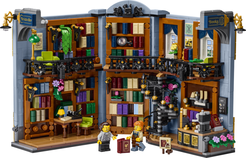 LEGO® Icons 11379 Knižní zarážka: Knihkupectví