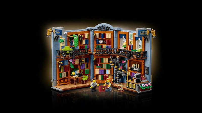 LEGO® Icons 11379 Knižní zarážka: Knihkupectví