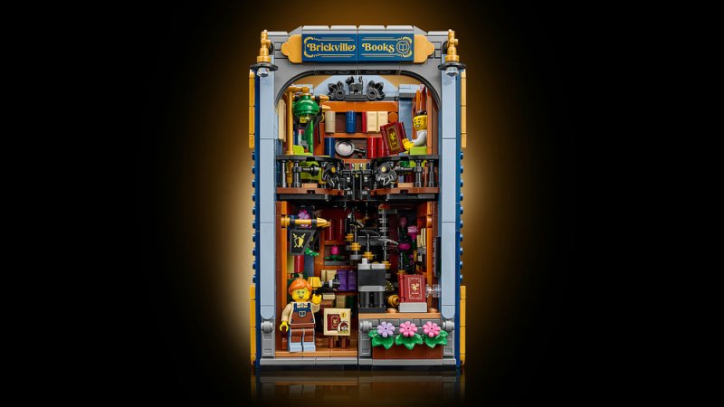LEGO® Icons 11379 Knižní zarážka: Knihkupectví