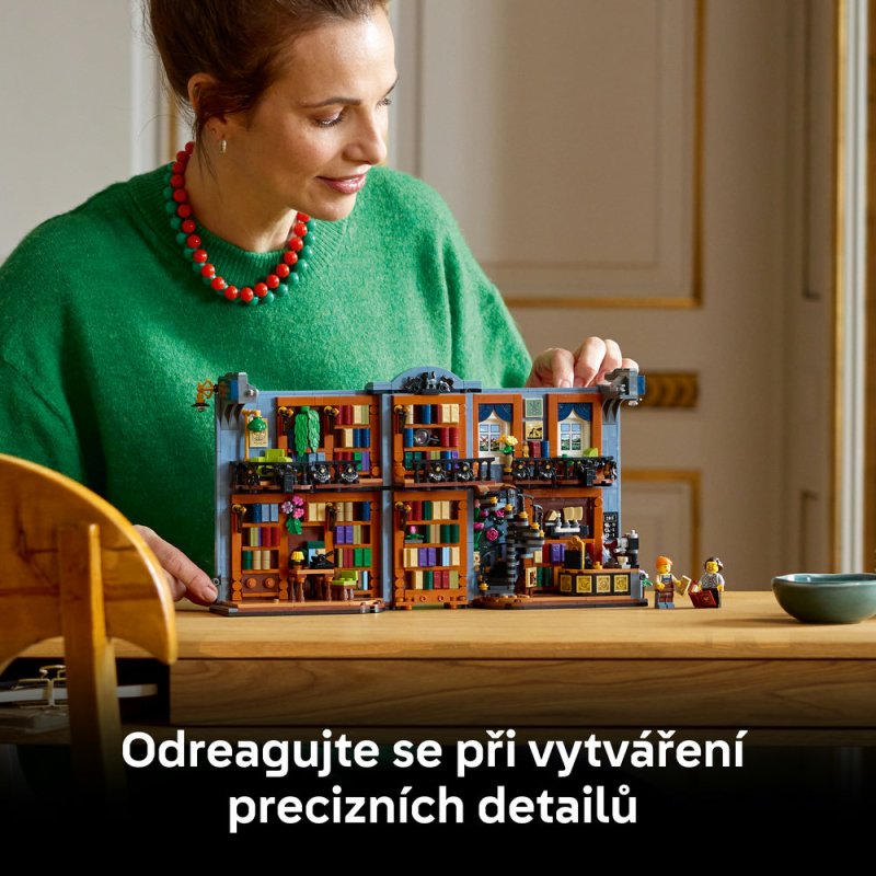 LEGO® Icons 11379 Knižní zarážka: Knihkupectví