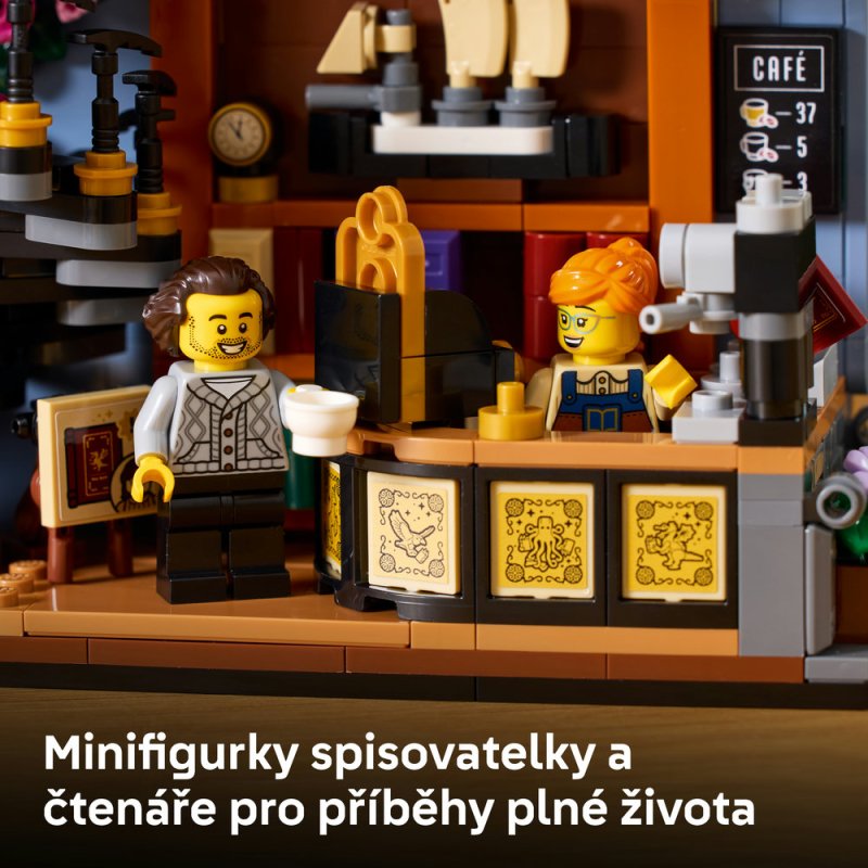 LEGO® Icons 11379 Knižní zarážka: Knihkupectví