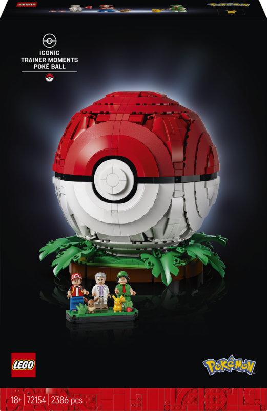 LEGO® Pokémon™ 72154 Pokébal: Kultovní Trenérské okamžiky