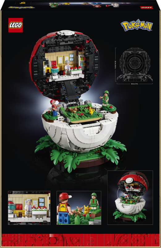 LEGO® Pokémon™ 72154 Pokébal: Kultovní Trenérské okamžiky