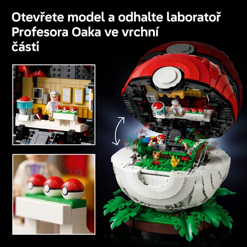 LEGO® Pokémon™ 72154 Pokébal: Kultovní Trenérské okamžiky
