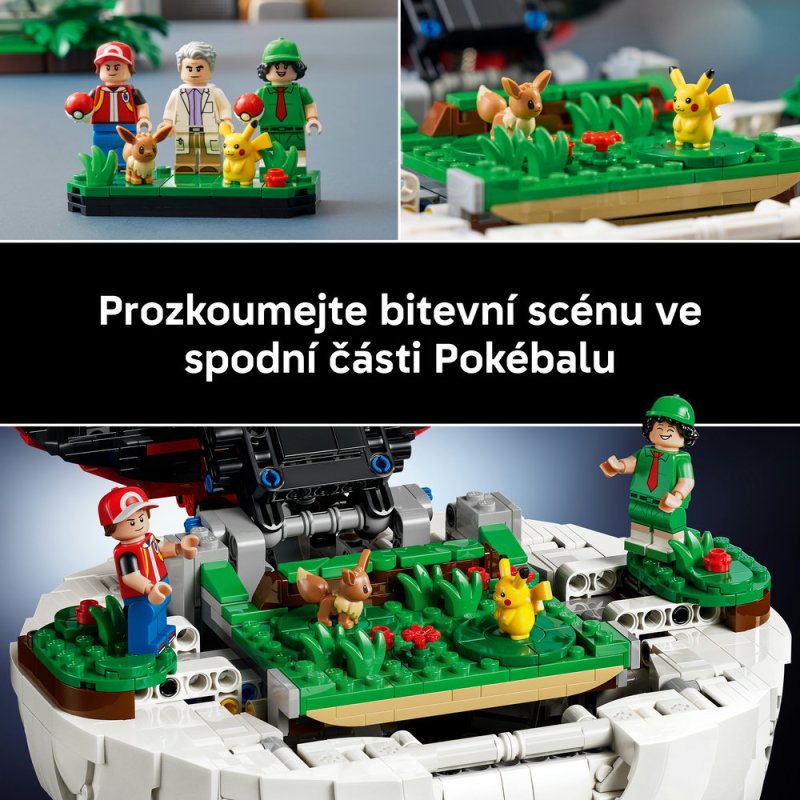 LEGO® Pokémon™ 72154 Pokébal: Kultovní Trenérské okamžiky