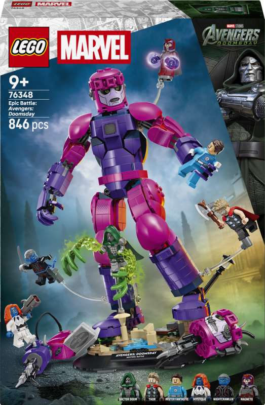 LEGO® │ Marvel 76348 Velkolepá bitva: Avengers: Doomsday