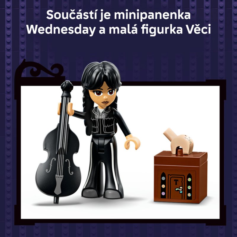 LEGO® Wednesday 76787 Batoh Wednesday