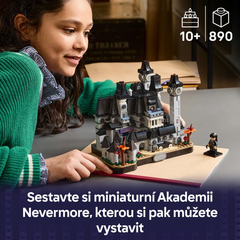 LEGO® Wednesday 76788 Akademie Nevermore