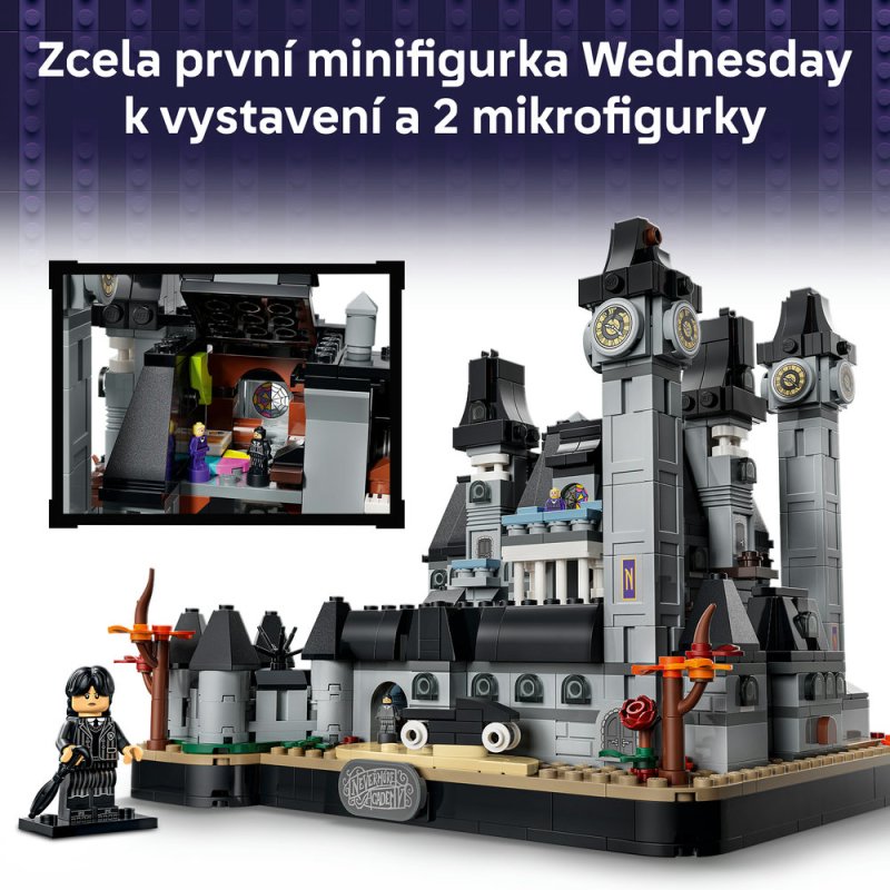 LEGO® Wednesday 76788 Akademie Nevermore