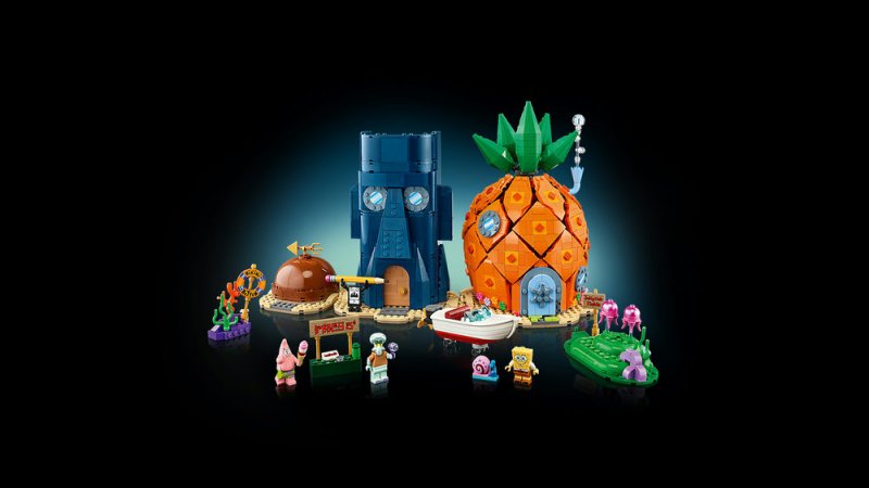 LEGO® Icons 11386 Spongebob v kalhotách: Zátiší Bikin