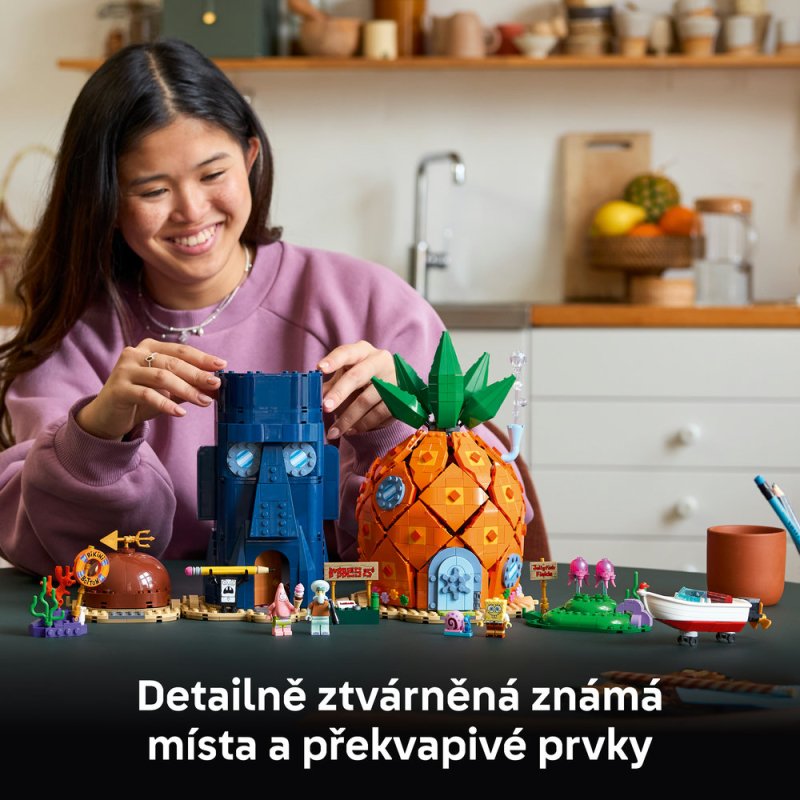 LEGO® Icons 11386 Spongebob v kalhotách: Zátiší Bikin