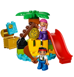 LEGO DUPLO Jake a piráti ze Země Nezemě: Ostrov pokladů 10604