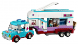 LEGO Friends Veterinářský přívěs s koněm 41125