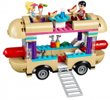 LEGO Friends Dodávka s párky v rohlíku v zábavním parku 41129