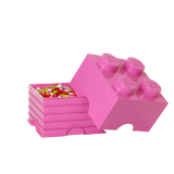 LEGO® úložný box 4 světle modrá