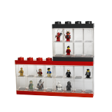 LEGO® sběratelská skříňka na 8 minifigurek - černá