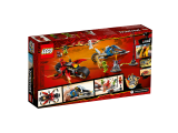 LEGO Ninjago Kaiova motorka s čepelemi a Zaneův sněžný vůz 70667