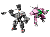 LEGO Overwatch D.Va a Reinhardt 75973