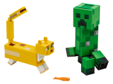 LEGO Minecraft Velká figurka: Creeper™ a Ocelot 21156