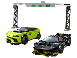 LEGO Speed Champions Lamborghini Urus ST-X & Lamborghini Huracán Super Trofeo EVO 76899