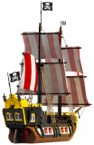 LEGO Ideas Zátoka pirátů z lodě Barakuda 21322