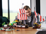 LEGO Ideas Zátoka pirátů z lodě Barakuda 21322