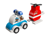 LEGO® DUPLO® 10957 Hasičský vrtulník a policejní auto