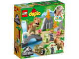 LEGO® DUPLO® Jurassic World™ 10939 T-Rex a Triceratops na útěku