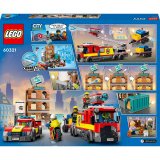 LEGO® City 60321 Hasičská zbrojnice