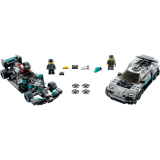 LEGO® Speed Champions 76909 Mercedes-AMG F1 W12 E Performance a Mercedes-AMG Project One