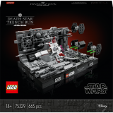 LEGO® Star Wars™ 75329 Útok na Hvězdu smrti – diorama